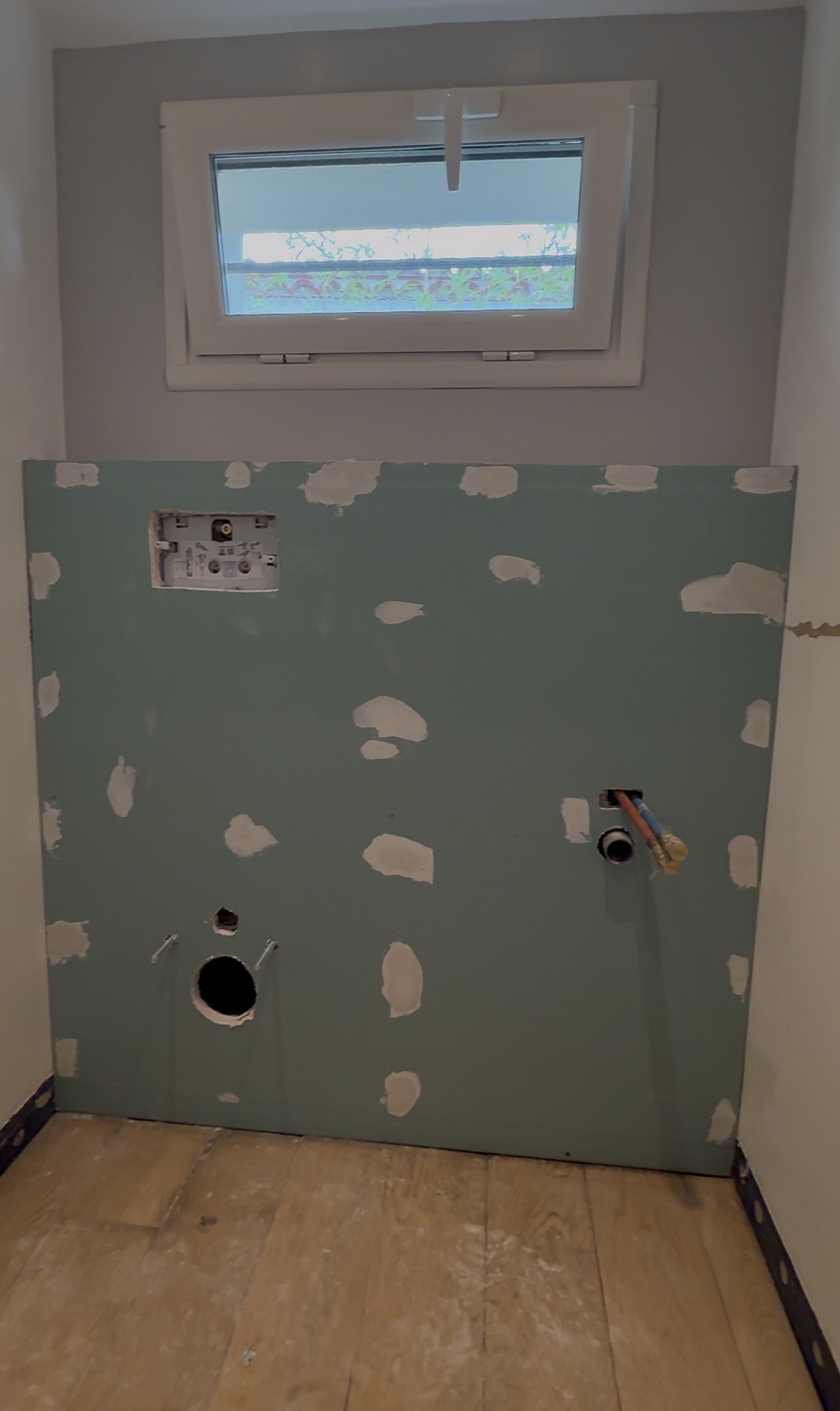 Avant remplacement bâti-support